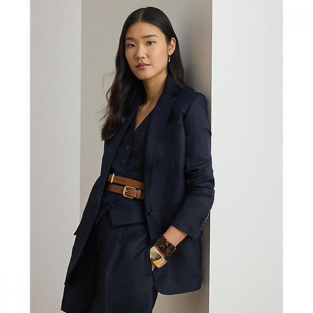 

Lauren Ralph Lauren Linen Blend Twill Blazer Wmlrotws6020275410 6