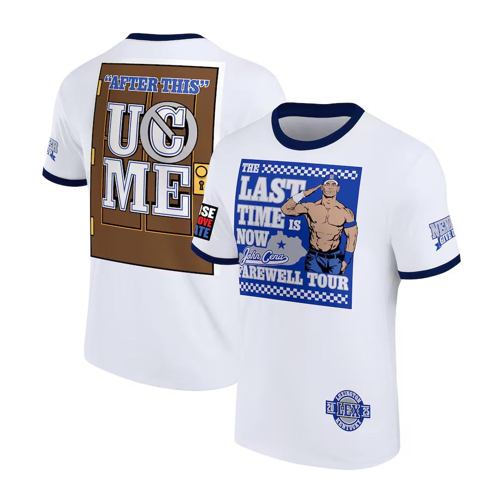 Men's Cena Fareway Tour T-shirt 3D printed sports short sleeved top, summer daily casual O-neck clothing