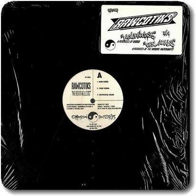 12inch Record RAWCOTIKS  Nevertheless  Real Heads HP2000 Opposition Reco 1997 US Rap  HipHopRB Used