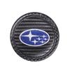 For Subaru Impreza Legacy Forester Outback WRX BRZ Tribeca 2pcs Car Badge Interior Parts Anti-slip Mat Water Coaster Accessories