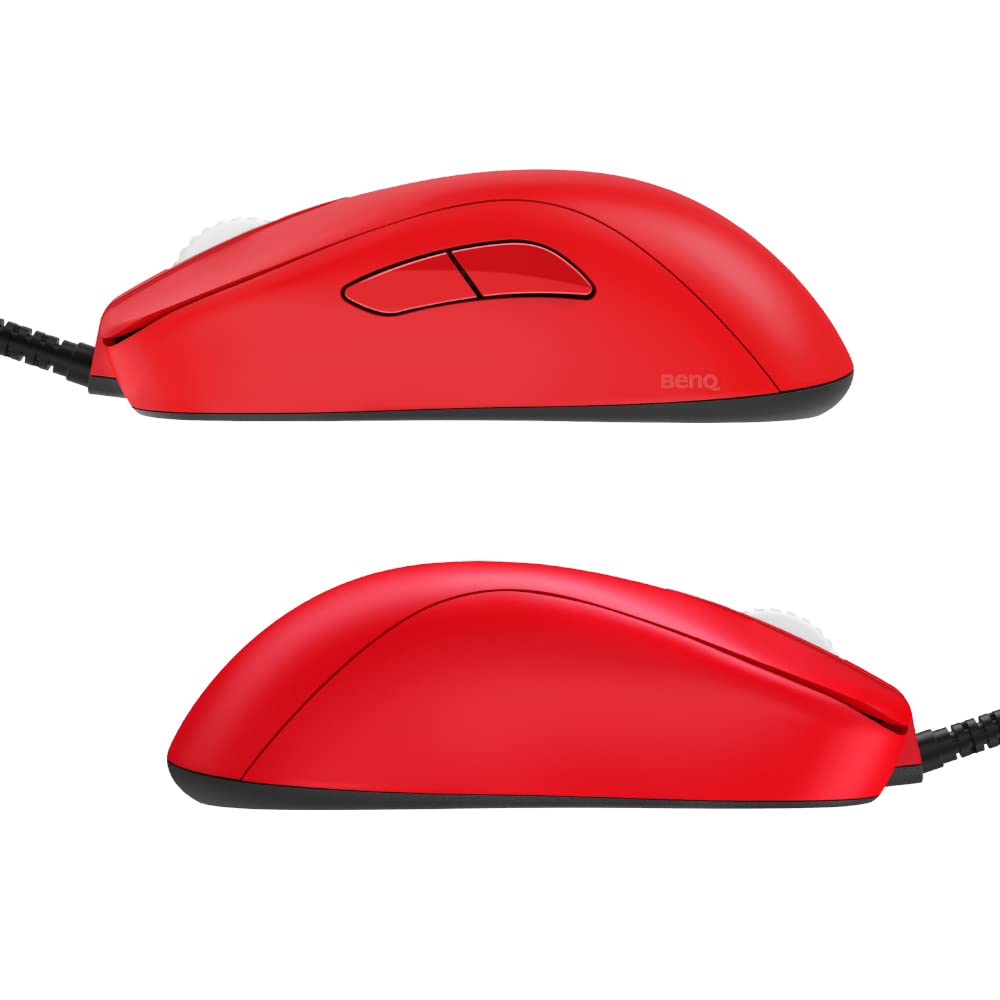 BenQ ZOWIE S2 RED V2 Special Edition Ambidextrous Gaming Mouse with Driverless and Paracord Cable