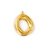 1 Piece 304 Stainless Steel Connectors Charms Pendants 18K Gold Plated Flower Heart Oval For DIY Necklace Jewelry Making Finding