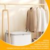 10 Pack Solid Finish Wooden Trousers/Skirt Hangers With Anti-Rust Clips Coat Clothes Hangers