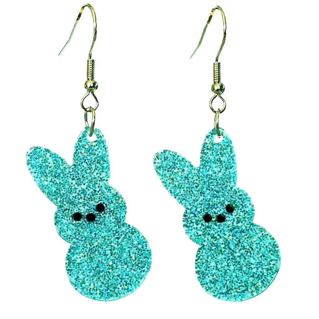 Easter Egg Dangle Earrings Lightweight Polymer Clay Handmade Drop Earrings with Hook Fastening Suitable for Daily Wear and Special Occasions