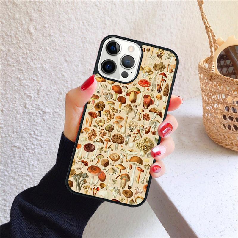 

Autumn mushrooms Phone Case for iPhone 17 Air 16 15 14 12 13 PLUS 11 PRO MAX Back Cover Fundas Shell iPhone 11pro max