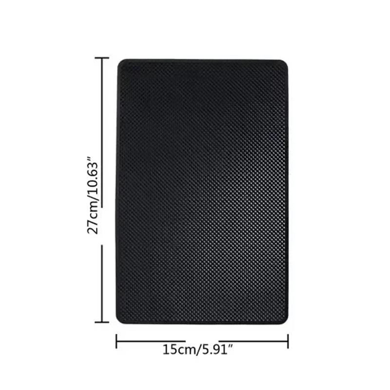 Car Non-Slip Mat Anti-Slip Slide-Proof Cell Mobile Phone Key Storage Holder Dashboard Sticky Magic Pad Car Interior Accessories