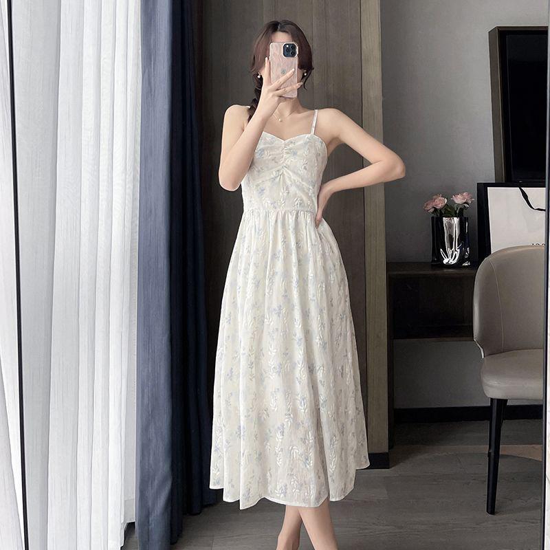 Floral Camisole Dress & Sun Protection Cardigan Set - 2026 Spring/Summer Gentle Sweet Style