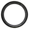 Watch Bezel Insert 41.5mm Ceramic Watch Bezel Ring Repair Replacement Accessory for Watchmaker Black Base White Digit