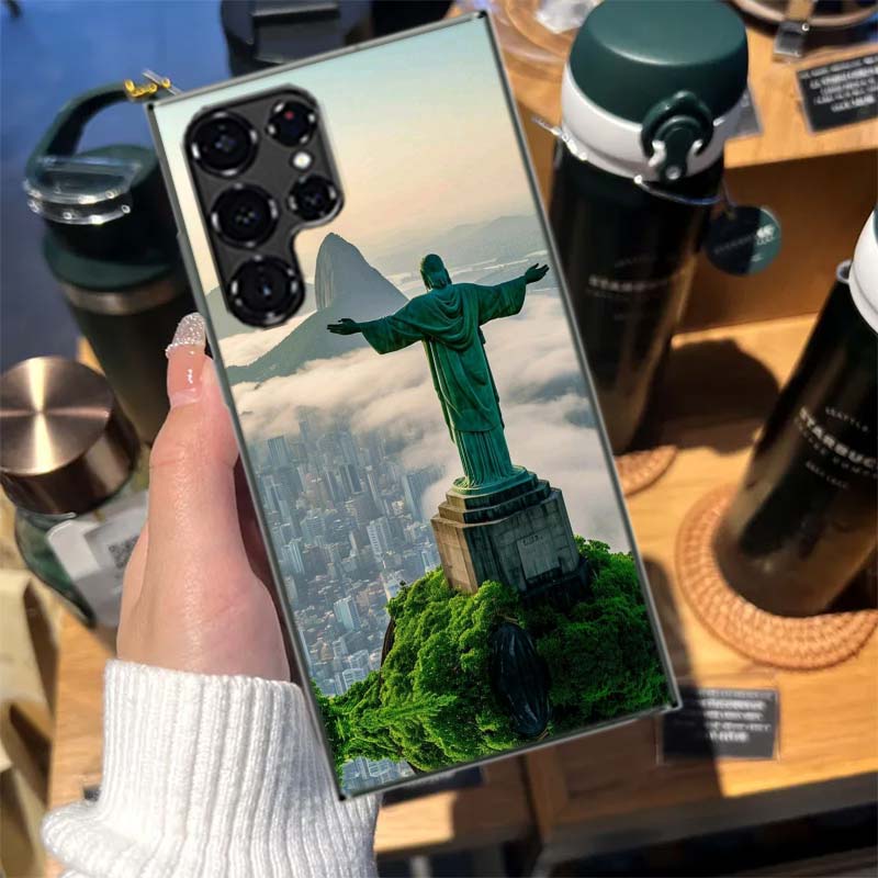 City Brazil Rio de Janeiro Cases Phone Case for Samsung Galaxy S26 Ultra S25 Edge S24 S23 FE S21 Plus S20 S22 S10 Cover TPU Capa