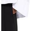 Y-3 FW21 Flared High-Waisted Ankle-Length Casual Pants Women Bottoms Black H61955