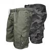 Men Military Tactical Shorts Summer Loose Casual Cargo Shorts Multi Pocket Outdoor Jogging Sweatpants Hiking Pants