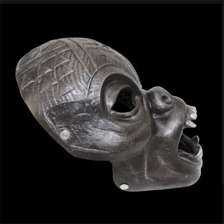 Marvel Captain America Civil War Black Panther Resin Mask Cosplay Costume For Halloween Party