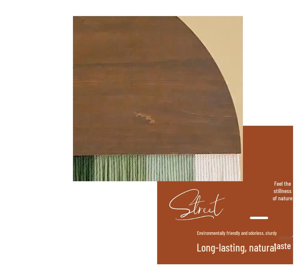 Handmade Round Retro Woven Wall Tapestry: Artful Decor for Living Room or Entrance