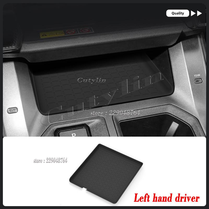 L/RHD For Toyato Rav4 RAV 4 2026 2027 TPE Rubber Cup Holder Center Console Storage Box Tray Tidying Wireless Pad  Accessories