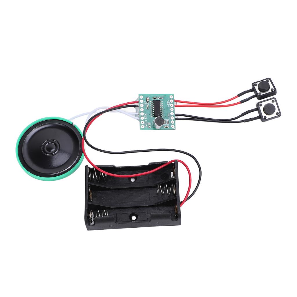 Greeting Card Voice Module 30 Seconds Single Play 4.5V   Battery Powered Clr Sound Card Recordable Voice Chip