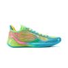 New LiNing Blade 4V2 Poisonous Frog Cushioned Wear Resistant Lightweight Low Top Basketball Shoes Men's Turquoise ABAU059-1
