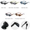 Retro Small Cat Eye Polygon Sunglasses for Women Fashion Ladies Double Color Eyewear Men Designer Sun Glasses Shades UV400