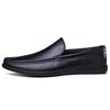 Fashion Men's Casual Shoes Comfortable Loafers Luxury Genuine Leather Male Driving Shoes Business Slip on Flats Walking Shoes