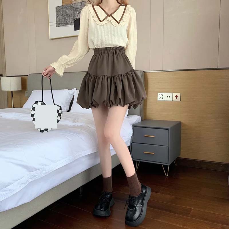 Женская пышная юбка-тортик — фото 7