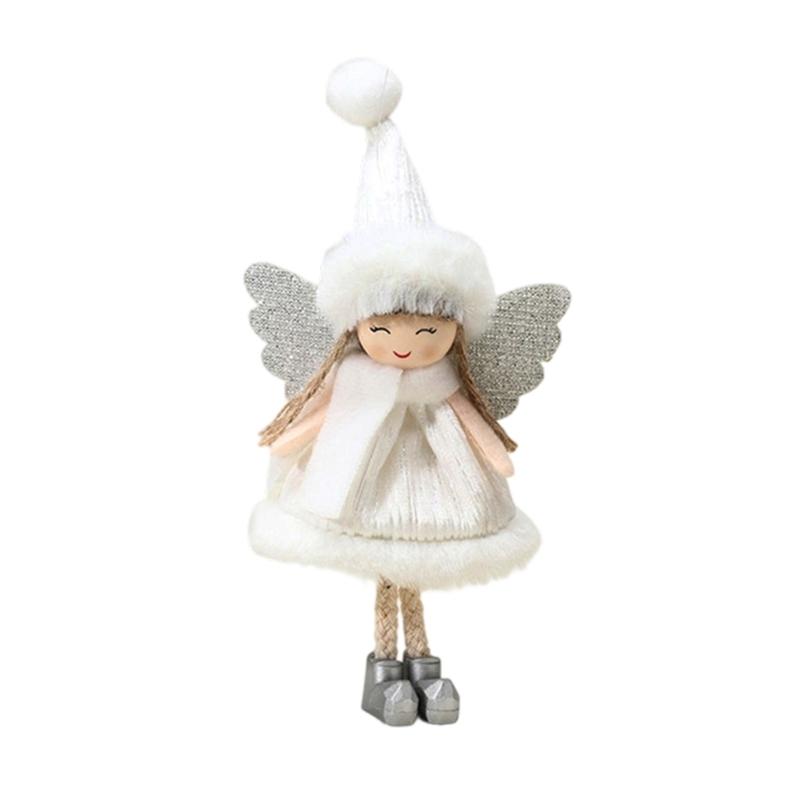 

Преміальні Плюшеві Янгольські Підвісні Декори Нетоксичні Матеріали Довгий Час Різдвяний Подарунок Для Сім ї Сезон Фестивалів