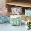 1pc Linen Desktop Storage Box Waterproof Toy Sundries Storage Basket Cosmetic Underware Storage Organizer Office Stationery WBL