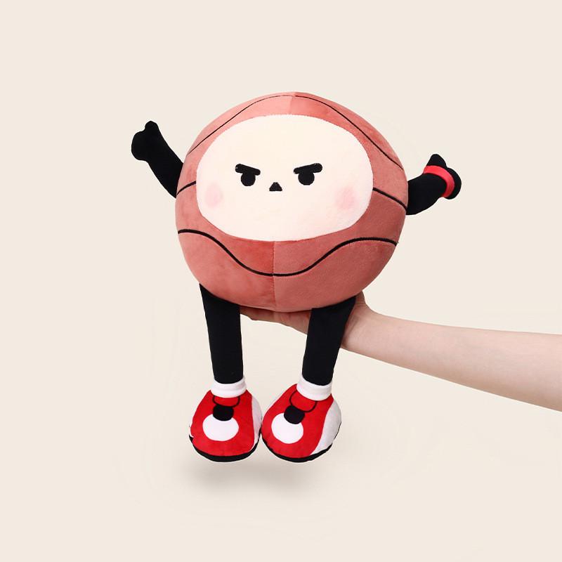 Plush Anime Style Basketball With Keychain For Fans And Memorabilia Sports