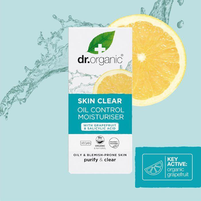 DR. ORGANIC - Gommage clair pour la peau à l'arbre à thé 10 ml de crème
