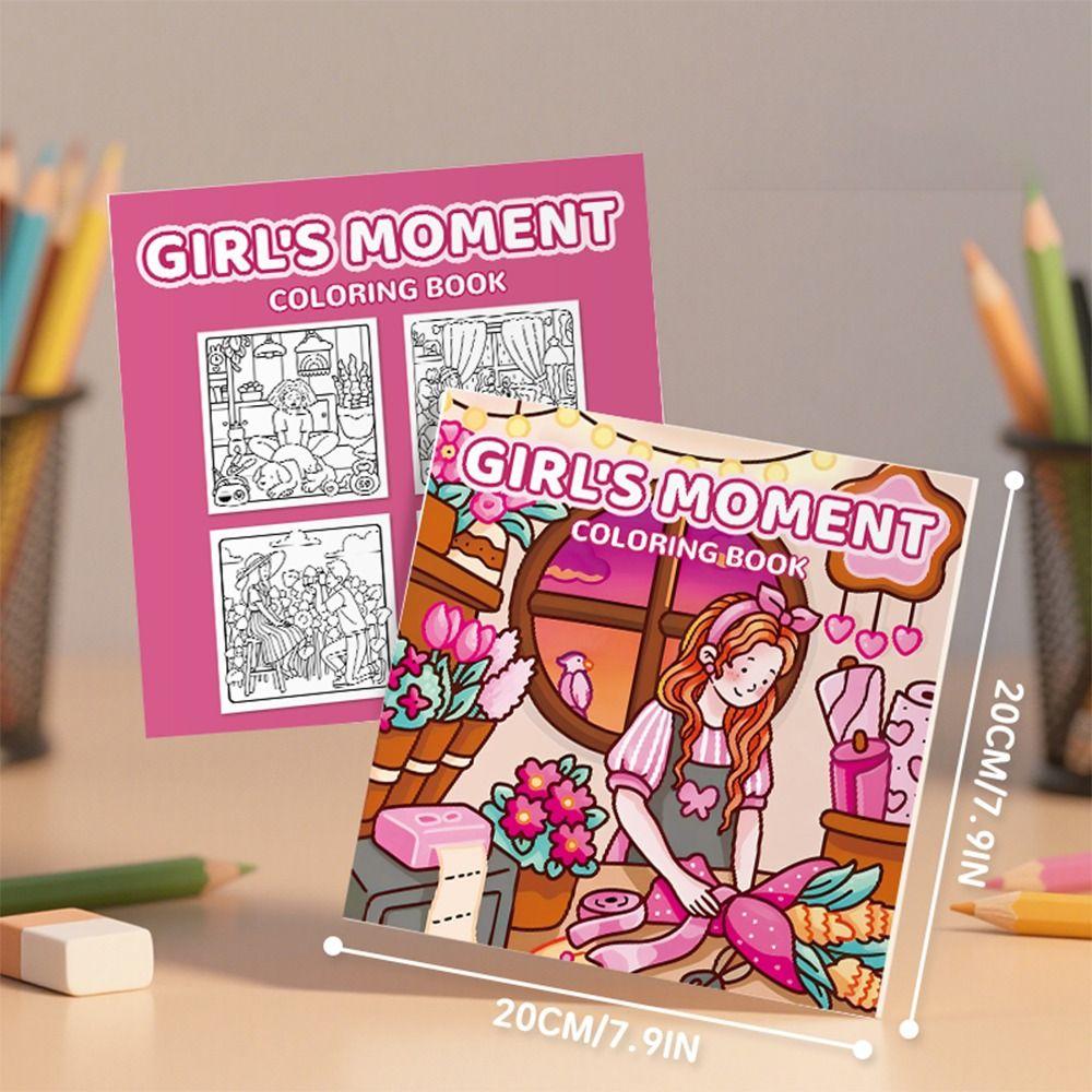 Cartoon Graffiti Painting Book Stress Relief Paperback Funny Doodles Book  for Adults And Teens