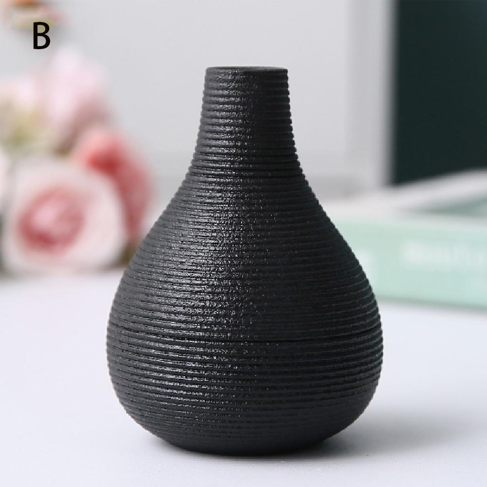 Małe ceramiczne wazony, prosty wystrój domu, dekoracja salonu, doniczki na suche kwiaty, rękodzieło, wazony hydroponiczne