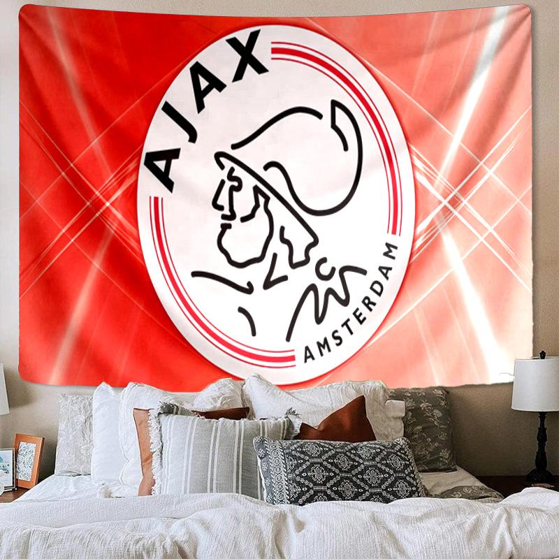 Bold Ajax Amsterdam Spirit Tapestry Playroom Tapestry, Accessories for Bedroom,Livingroom, Dormitory Room Wall Decor Fan Birthday Gifts