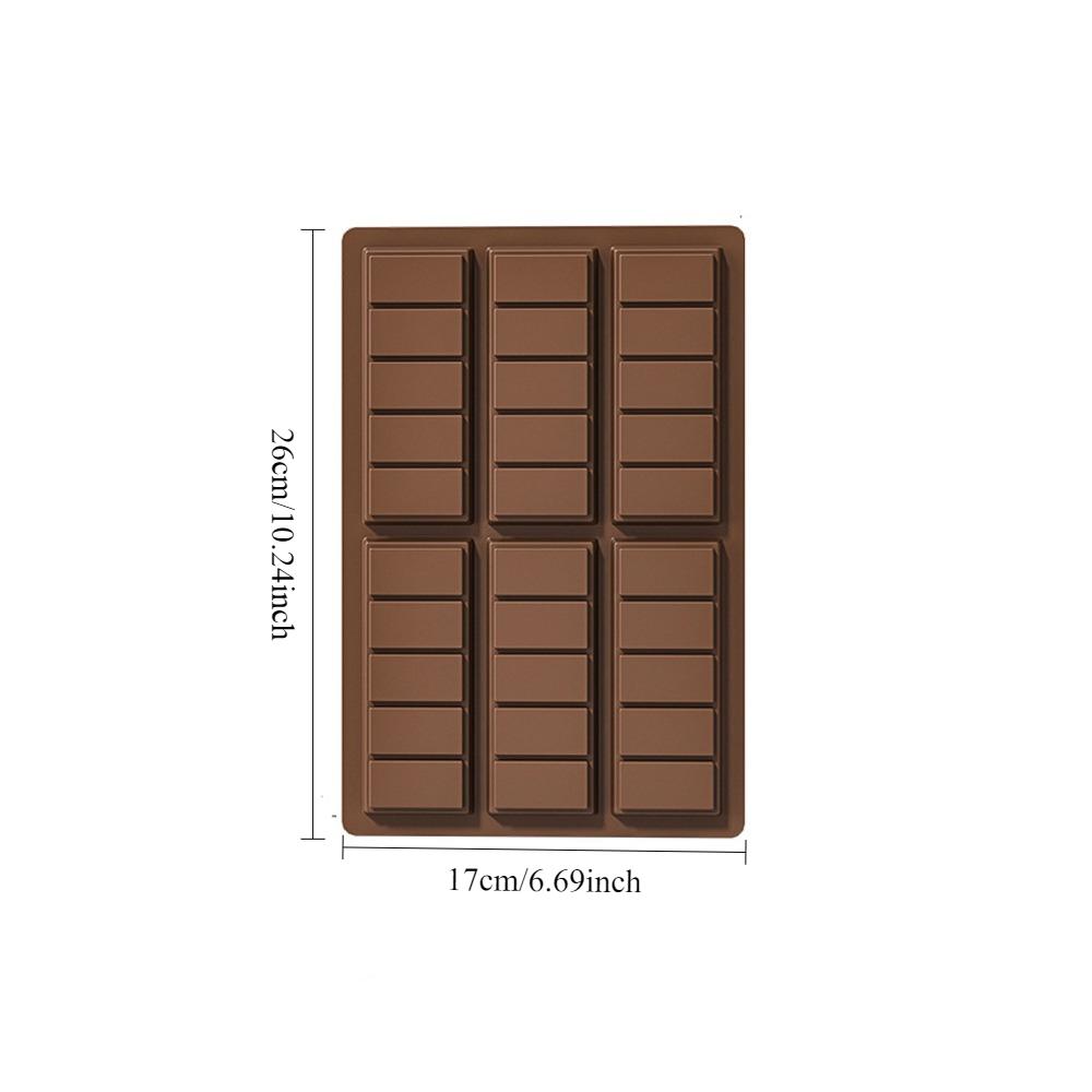 Silicone Chocolate Cake Mold 3D Strip Baking Molds for Mousse Chocolate Dessert Non-Stick Flexible Bakeware Reusable DIY Tool