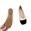 Flat single shoes women's shallow mouth shoes 2025 new spring and autumn one-pedal ladyshoes Mary Jane shoes