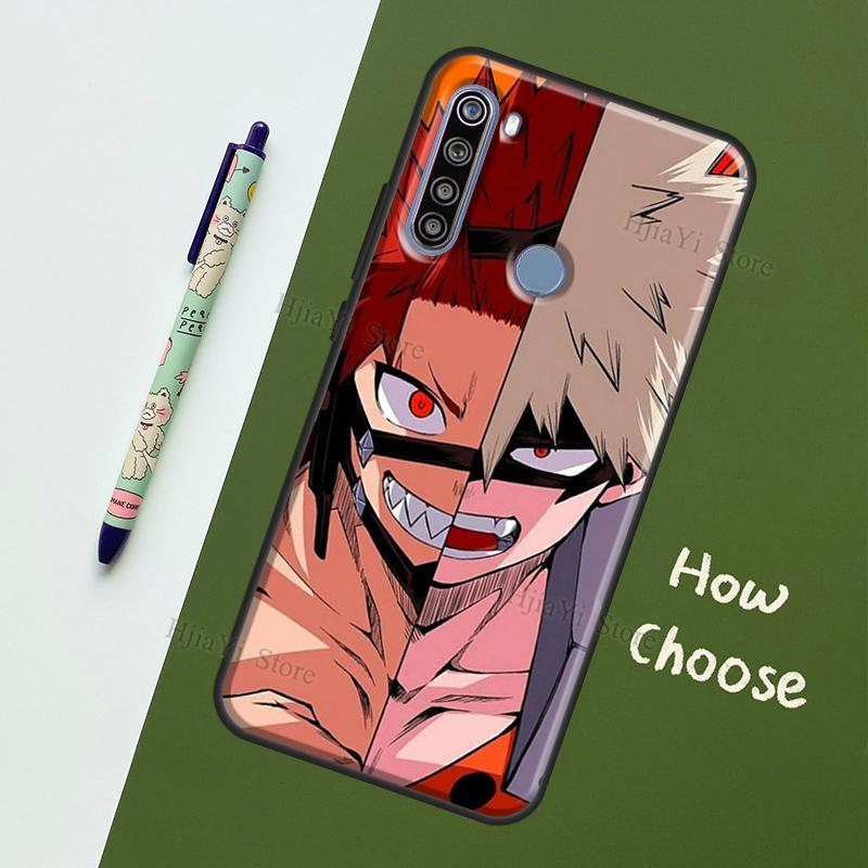 Katsuki Bakugo My Hero Academia Phone Cover For Xiaomi Redmi Note 11 10 8 7 9 Pro 11S 10S 9S 8A 9A 9C 9T Redmi 10 Case