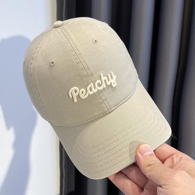 

Hat Women s Baseball Cap New Spring and Summer Versatile Face Small Wide Brim Sunshade Sunscreen Peaked Cap Adjustable хаки