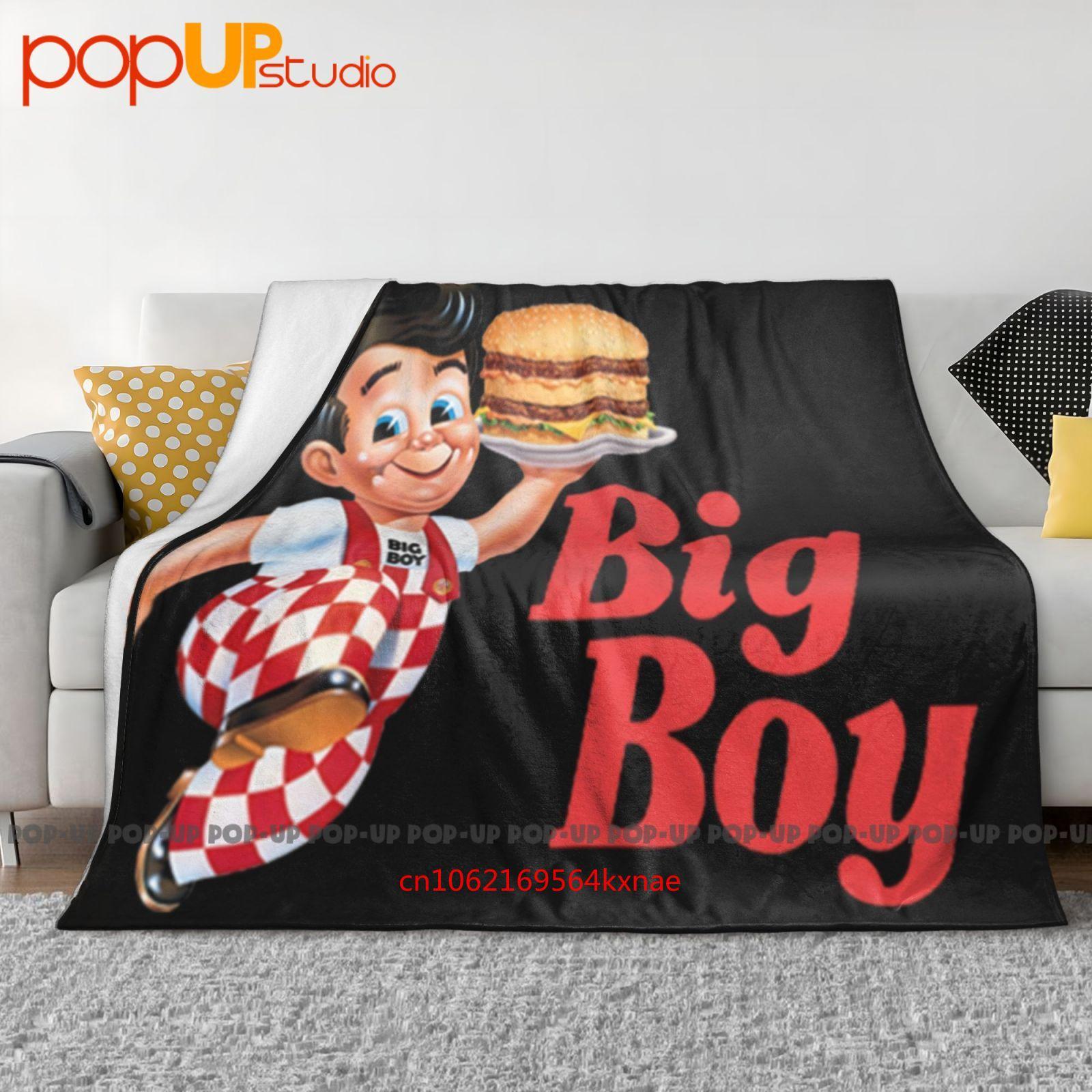 Bobs Big Boy Restaurants Logo Ultra-Soft Blanket Quilt Winter Sofa Cover Bed Covers 30x40in