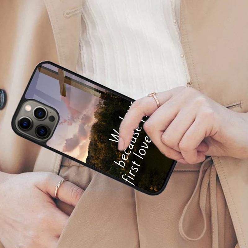 

He First Loved Us Tree - God Magnetic Phone Case For APPLE iPhone 17 Air 16 14 13 12 Pro Max 15 Plus Wireless MagSafe Cover iPhone 13mini