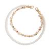 Elegant Rhinestones Flower Pearls Chain Enhances Jeans Fashion Statement Pieces for Trendy Women Ladies Casual Wear