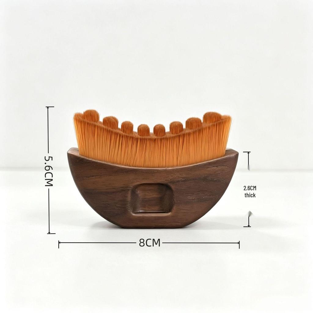 Lymphatic Contour Face Brush: Walnut Gua Sha with Color Box Packaging (2026 Edition)