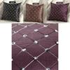 Stylish Multicolored Plaids Throw Pillow Case Square Cushion Cover For Sofa Decor