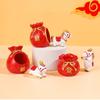 Hot Sale Lucky Horse Year Zodiac Figurine Resin Craft New Year Gift Home Decoration Annual Meeting Gift