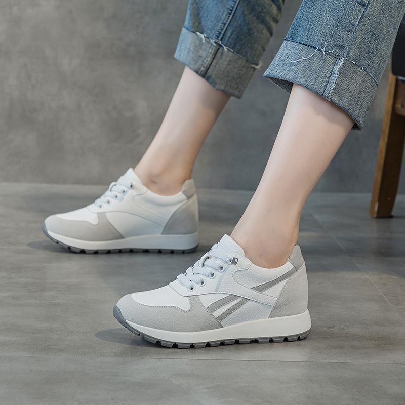 Forrest Gump shoes women's  light and breathable color matching casual sports shoes retro fashion casual shoes single shoes women