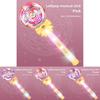 Childrens Magical Light Up Lollipop Music Stick With Sound For Girls Kids Party Gift