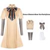 MEGAN Cosplay Dress for Kids Girls Women AI Doll Robots Megan Dresses Uniform MEGAN Girls and Adult Cosplay Halloween Costume