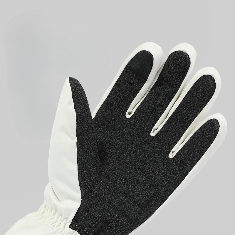 Winter Warm and Waterproof Ski Gloves for Men Thickened Waterproof for Outdoor Use  and Built In Wrist Guards for Women