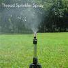 10Pcs Adjustable Spray Atomizer Nozzle Brass Construction Garden Sprinklers  Agriculture Use