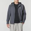 Under Armour Fitness Training Letter Print Hoodie Jacket Men Jackets Gray 1376795-025