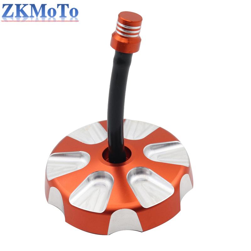 CNC Aluminum Tank Cell Cap Fuel Tank Cover For Husqvarna TC85 TC125 TC250 FC 250-450 For KTM XCFW XCW XCF XC XCW EXC EXCF SX SXF