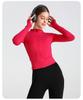 European & American Zipper Yoga Jacket - Quick-Drying, Slimming, Long Sleeve Fitness Top for Women