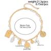 IngeSight.Z Luxury Retro Angel Rose Relief Pendant Choker Necklace Woman Temperament Gold Color Collarbone Female Party Jewelry
