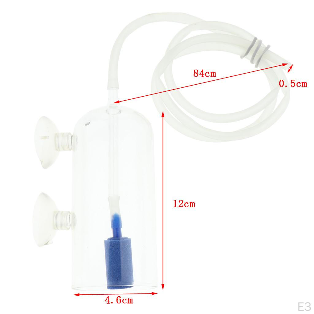 CO2 Diffuser System for Aquarium Planted Tank (Dia.4.6cm with 84cm Length Tube)